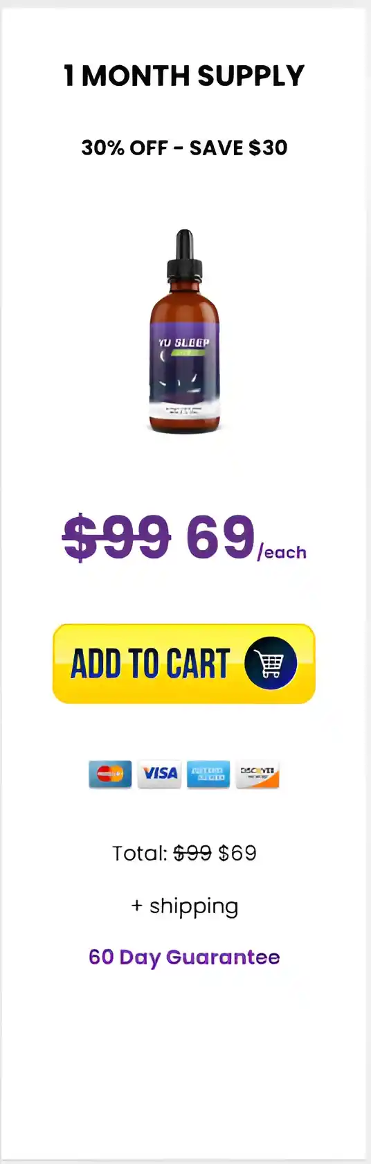 Yu Sleep - 2 Bottles pricing